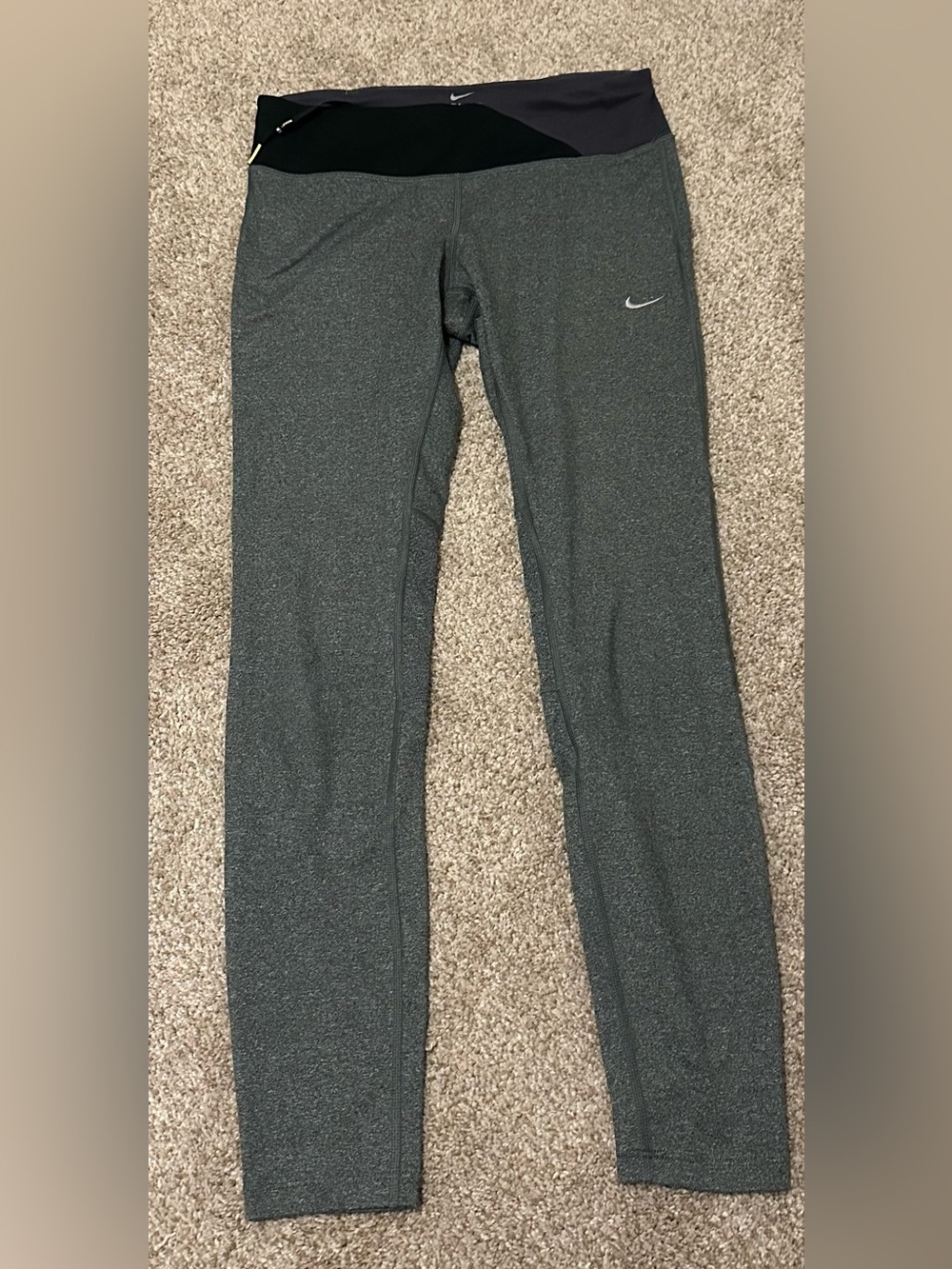 Nike Gray Dri-FIT Performance Leggings